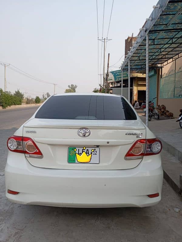 Toyota Corolla XLI 2012 1