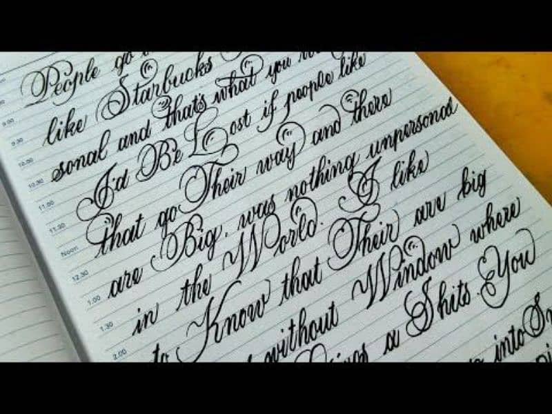 STYLISH & BEAUTIFUL HANDWRITTING 3