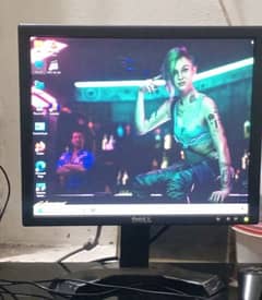 dell LCD monitor 17 inch All ok bus ismay color full dot ha dekh le