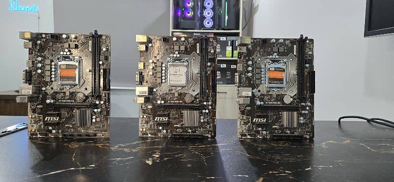 H61/H81/B85/Q87/Z87/Z77/H110/Q170/B150/H310 Gaming pc Motherboards 3