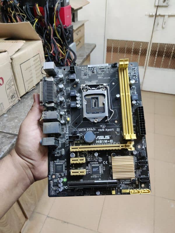 H61/H81/B85/Q87/Z87/Z77/H110/Q170/B150/H310 Gaming pc Motherboards 9