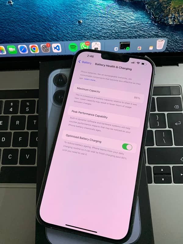 IPhone 13 Pro Max 128gb Pta approve 8