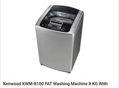 kenwood kmw 800 8kg machine fully automatic working perfectly