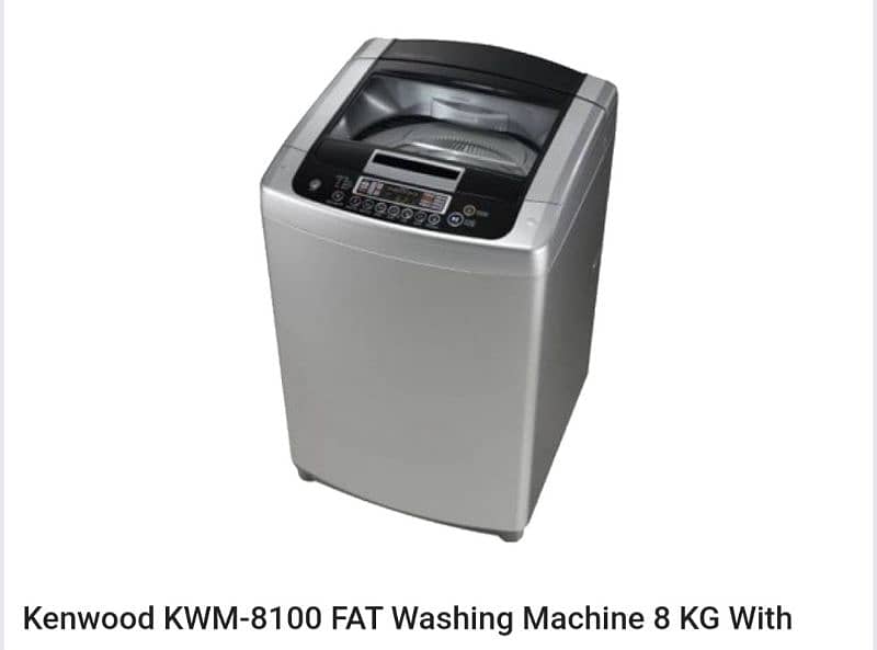 kenwood kmw 800 8kg machine fully automatic working perfectly 0