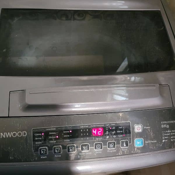 kenwood kmw 800 8kg machine fully automatic working perfectly 2