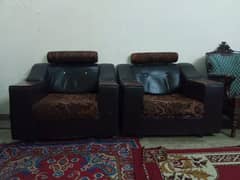 Large Brown Sofa Set Ugent Sale (price Negotiatiable)