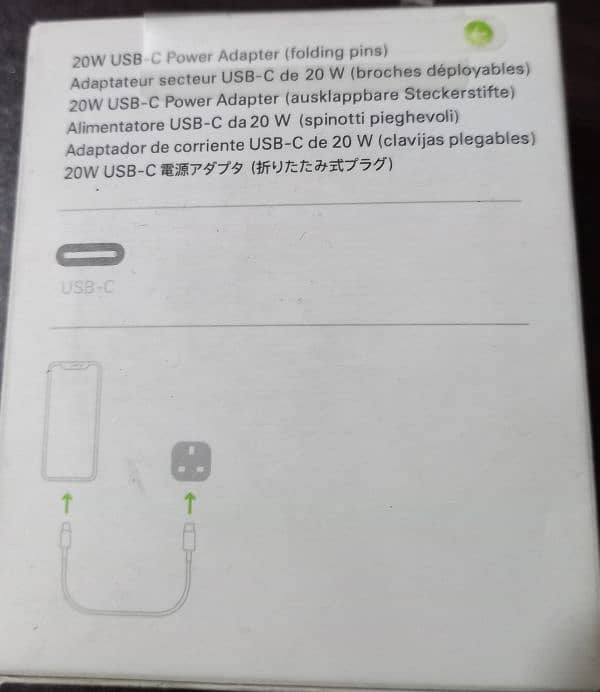 USB-C 20w power Adapter 1