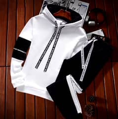 Winter Hoodie Sets Men Tracksuit Casual Hoodies Sweatshirt Piece Set