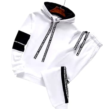 Winter Hoodie Sets Men Tracksuit Casual Hoodies Sweatshirt Piece Set 5