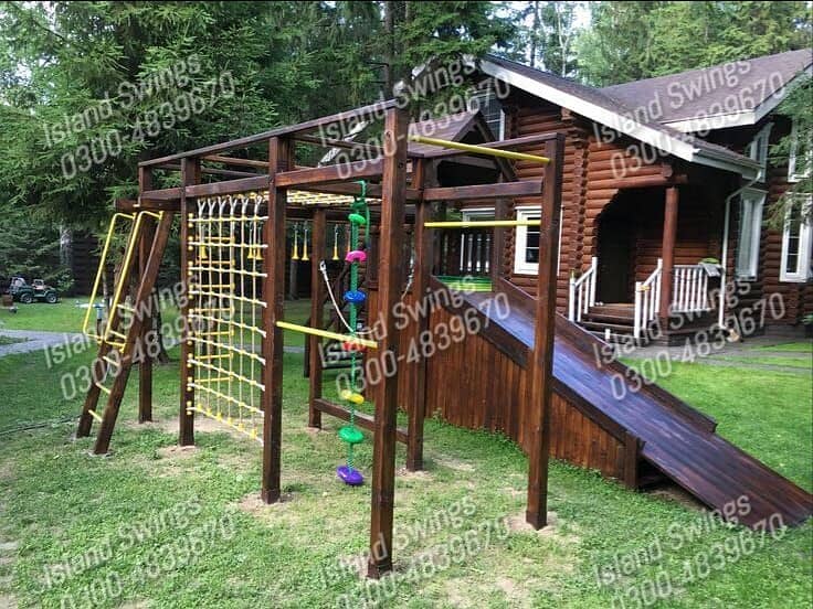 Kids Swings/Kids Slides/Park Swings/Home Decore/Jhulay/Indoor Slides 1