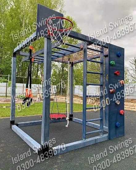 Kids Swings/Kids Slides/Park Swings/Home Decore/Jhulay/Indoor Slides 5