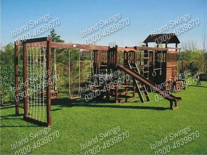 Kids Swings/Kids Slides/Park Swings/Home Decore/Jhulay/Indoor Slides 11