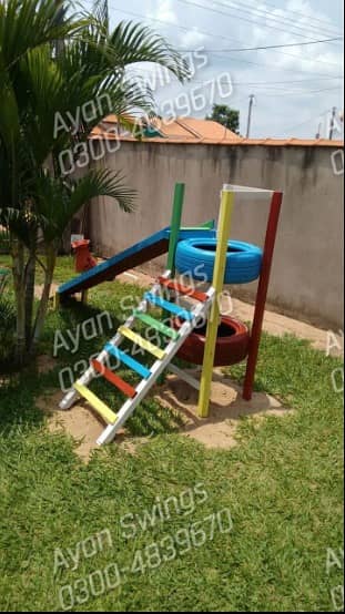 Kids Swings/Kids Slides/Park Swings/Home Decore/Jhulay/Indoor Slides 8