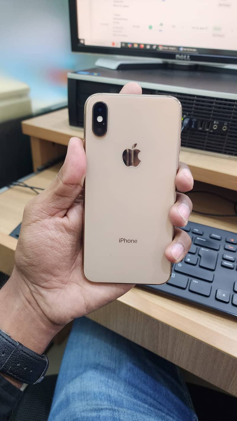 Iphone Xs 256 GB Factory (Onic Sim Work) (Exchange Possible) 4