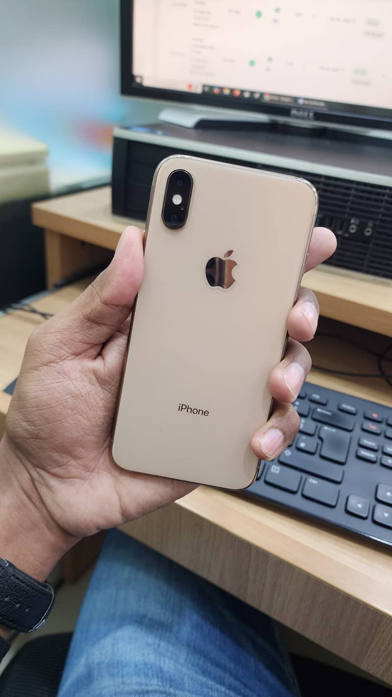 Iphone Xs 256 GB Factory (Onic Sim Work) (Exchange Possible) 7