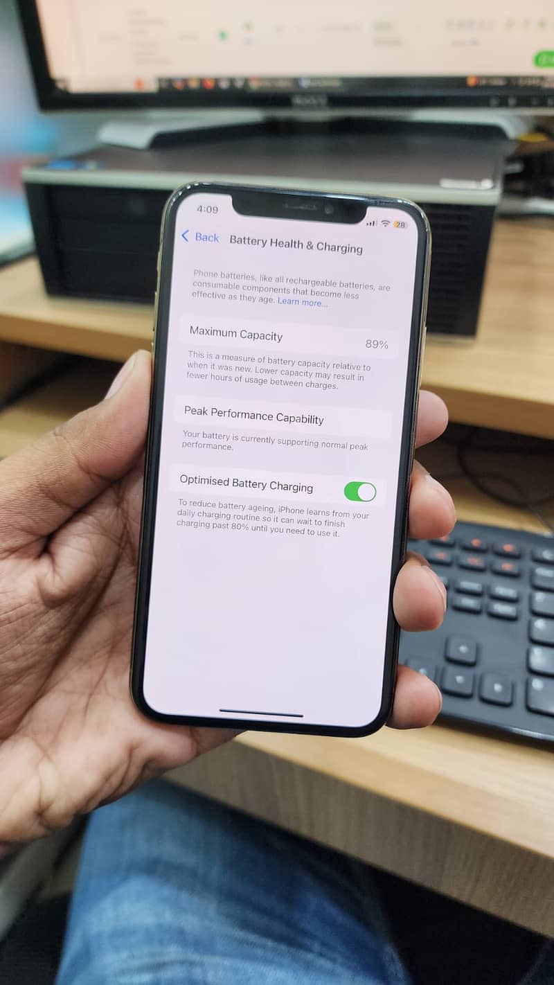 Iphone Xs 256 GB Factory (Onic Sim Work) (Exchange Possible) 13