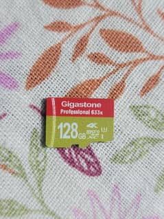 Gigastone sd card 128 GB from German