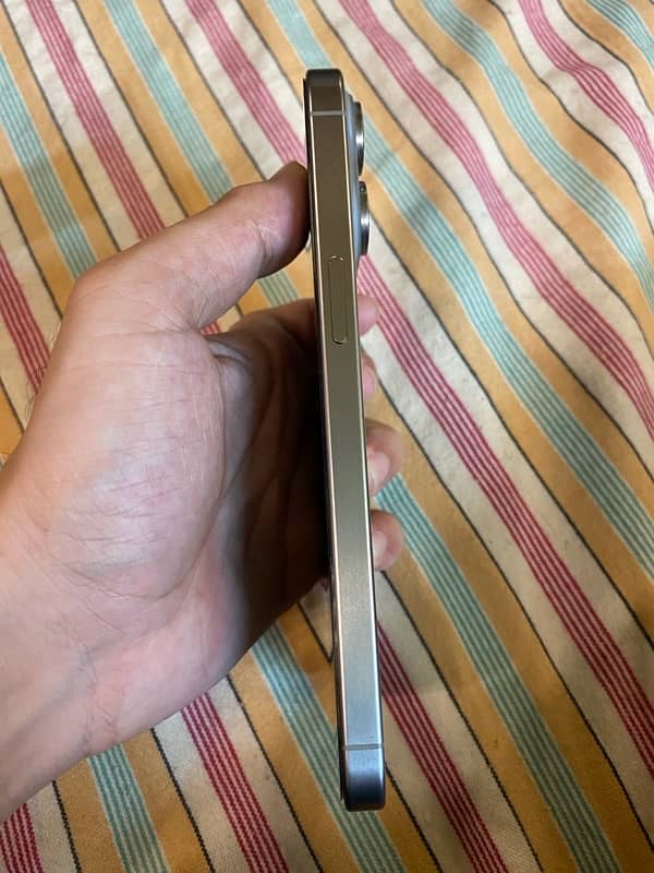 iphone15 ProMax 256gb natural titanium PTA approved 1