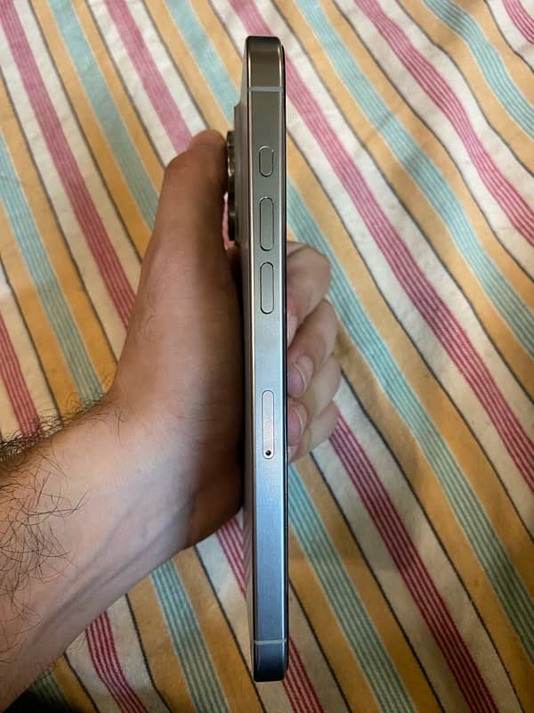 iphone15 ProMax 256gb natural titanium PTA approved 3