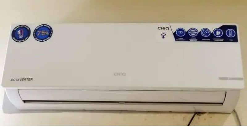 chiQ DC inverter ac new condition hai bilkul warnty me hai 9 sal ki 0