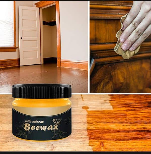 Beeswax Furniture Polish - Natural Wood Wax, 85G 6