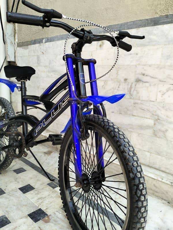 cycle in blue colour 1