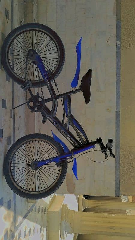 cycle in blue colour 3