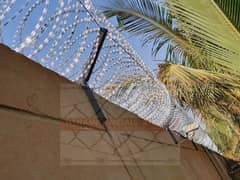 Razor Wire / Chain jali / Barbed Wire/ Hesco bag / Weld Mesh / birds