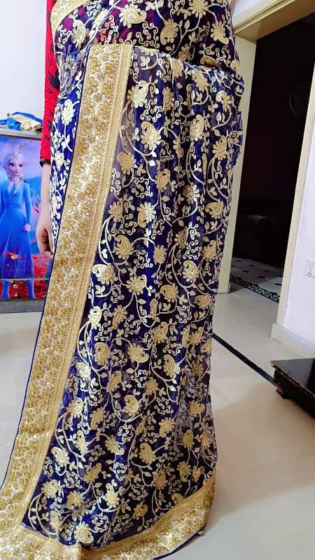 saree for sale pure Indian kundan saree 4