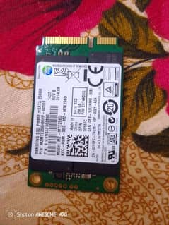 Samsung SSD  mSATA 256GB card