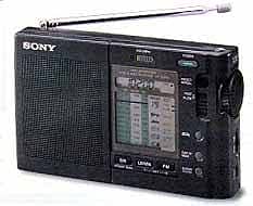 SONY DIGITAL WORLD BAND RADIO ICF-SW40 1