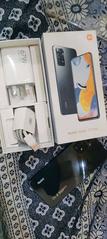 Redmi Note 11 pro 6+6 gb ram / 128gb full box 2