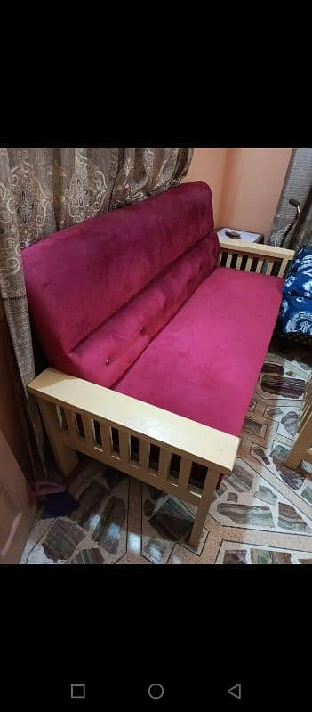 5 seater sofa set with table 2