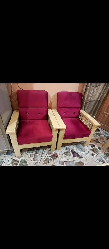 5 seater sofa set with table 3