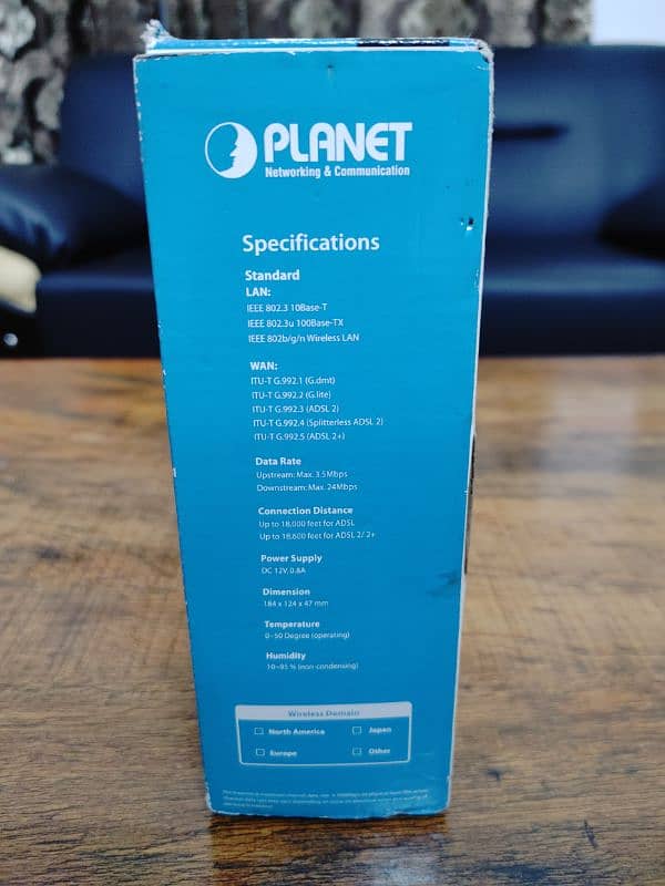 Planet Modem/Router 3