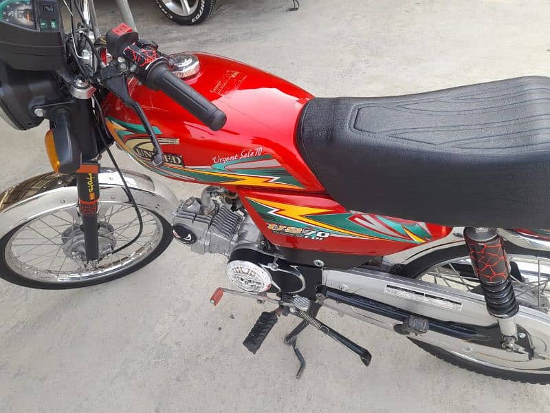 Almost new 2023 United 70cc bike for sale 5