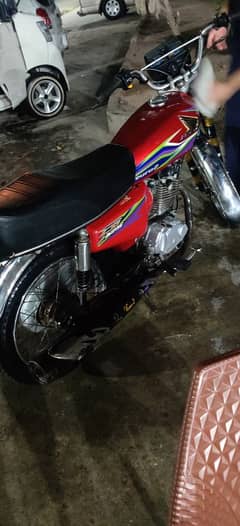 Honda CG125 (16/17 Model) Punjab Toba Tek Number