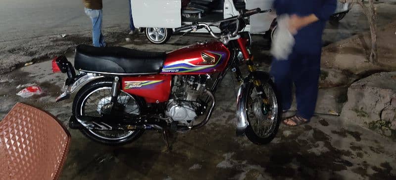 Honda CG125 (16/17 Model) Punjab Number 1