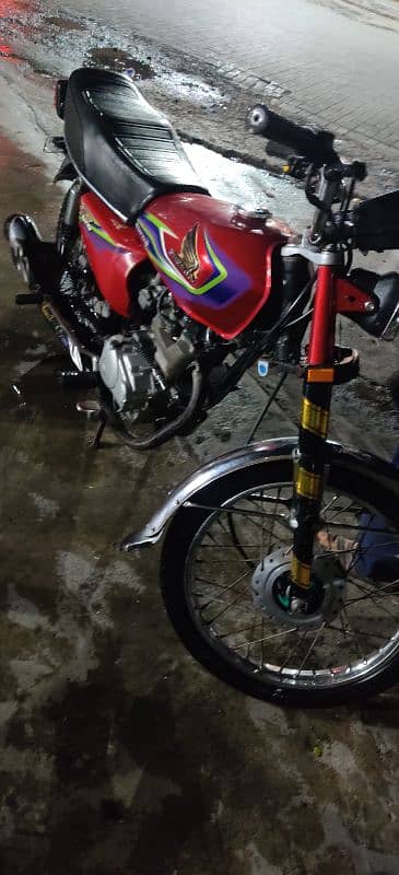 Honda CG125 (16/17 Model) Punjab Number 2