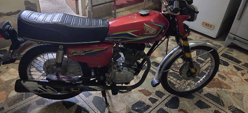 Honda CG125 (16/17 Model) Punjab Number 5