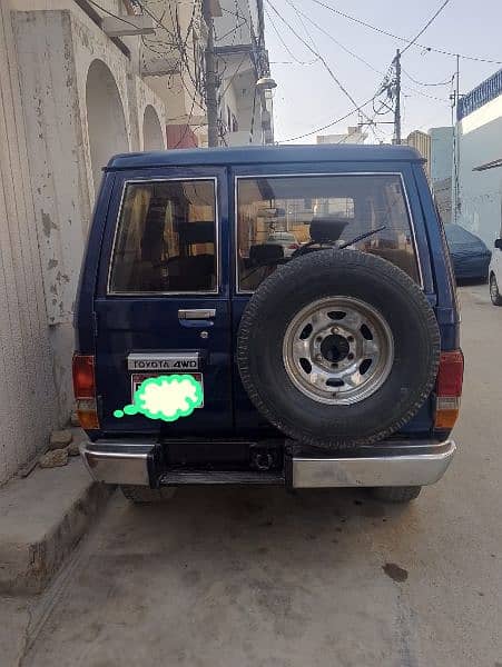 Toyota Land Cruiser 1989 urgent sale (03700662611) 3