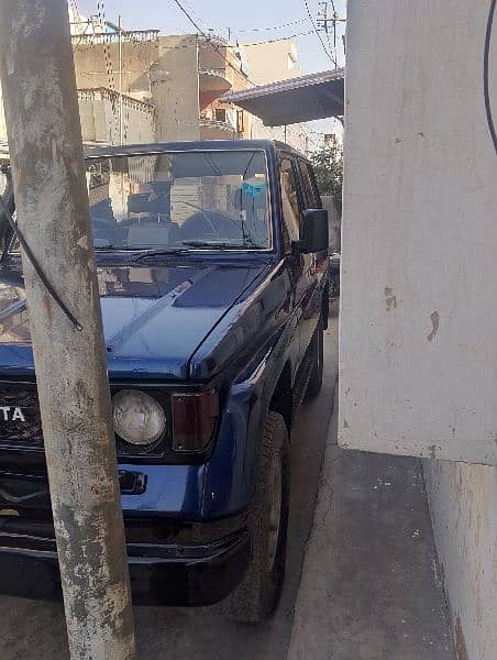 Toyota Land Cruiser 1989 urgent sale (03700662611) 6