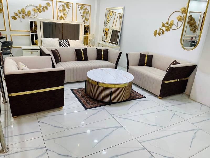 SOFA SET - 6 seater 3