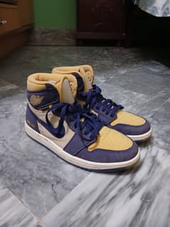 Nike jordan 1s Elements Gore tex Honeycomb purple