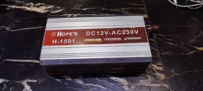 Hope's H-1501 DC 12V To AC 230V Inverter Converter