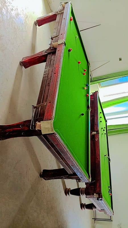 snooker 3 table for sale 10/10 condition.            03401011341 2