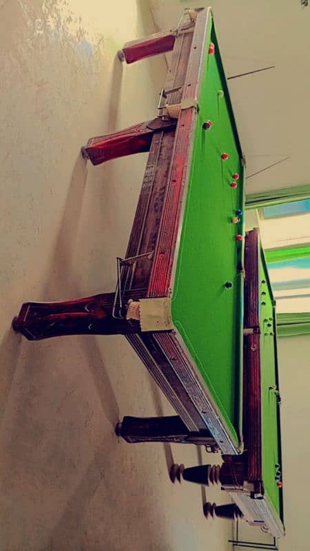 snooker 3 table for sale 10/10 condition.            03401011341 4