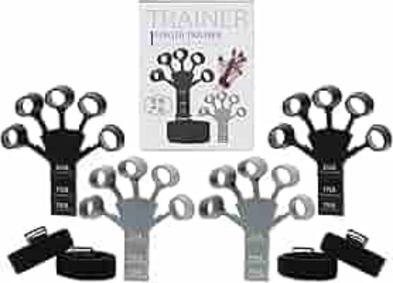 hand and forearm strength with the Pack of 2 hand gripper ,03135921724 6