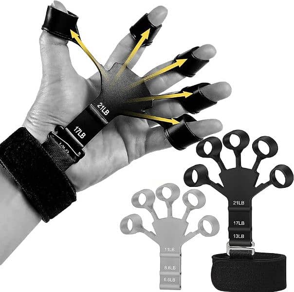 hand and forearm strength with the Pack of 2 hand gripper ,03135921724 7