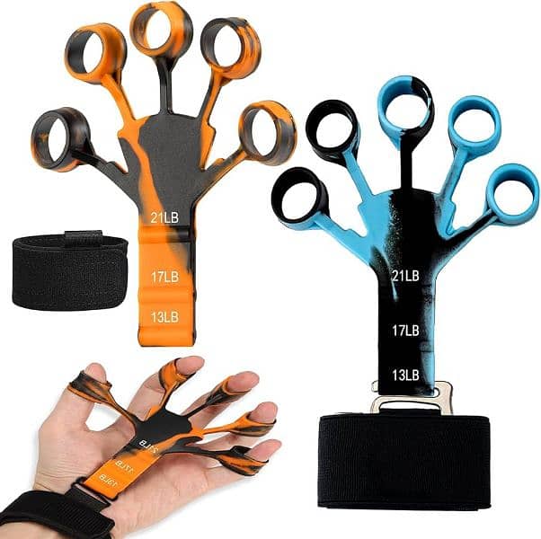 hand and forearm strength with the Pack of 2 hand gripper ,03135921724 8